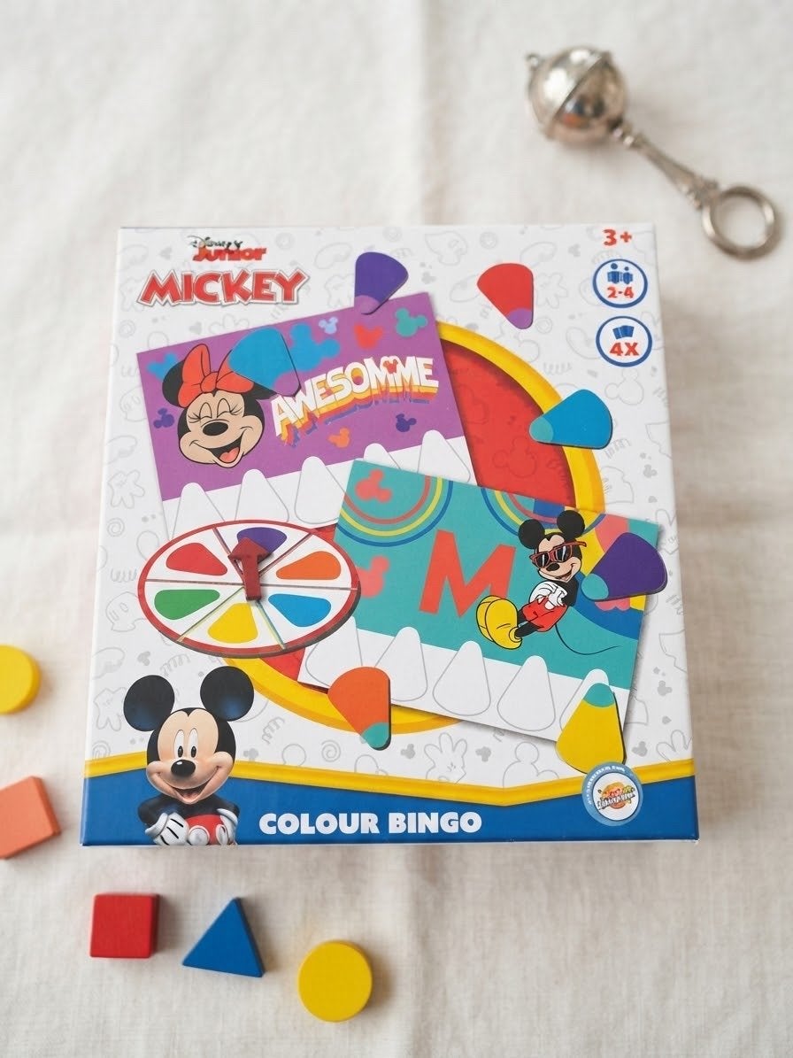 Disney Junior Mickey Colour Bingo - Kleuren leren, Disney, Ophalen of Verzenden, Zo goed als nieuw, Disney