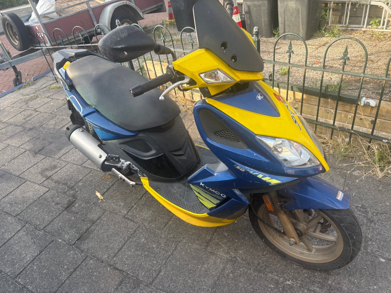 Kymco super 8 scooter 2 stuks 50 en 70cc, Ophalen, Zo goed als nieuw, Kymco