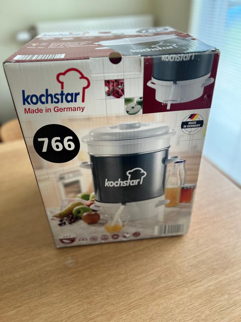 Kochstar 766 stoom sap extractor, Ophalen, Gebruikt, Handmatig