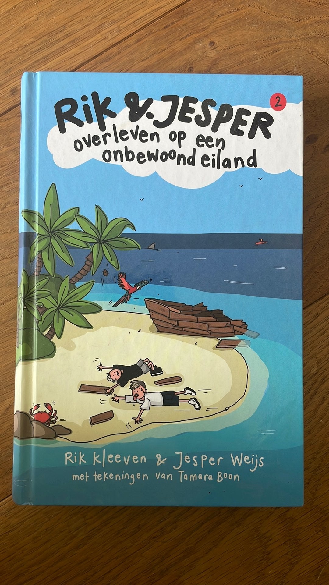 Rik & Jesper - deel 2 - overleven op een onbewoond eoland, Ophalen, Gelezen