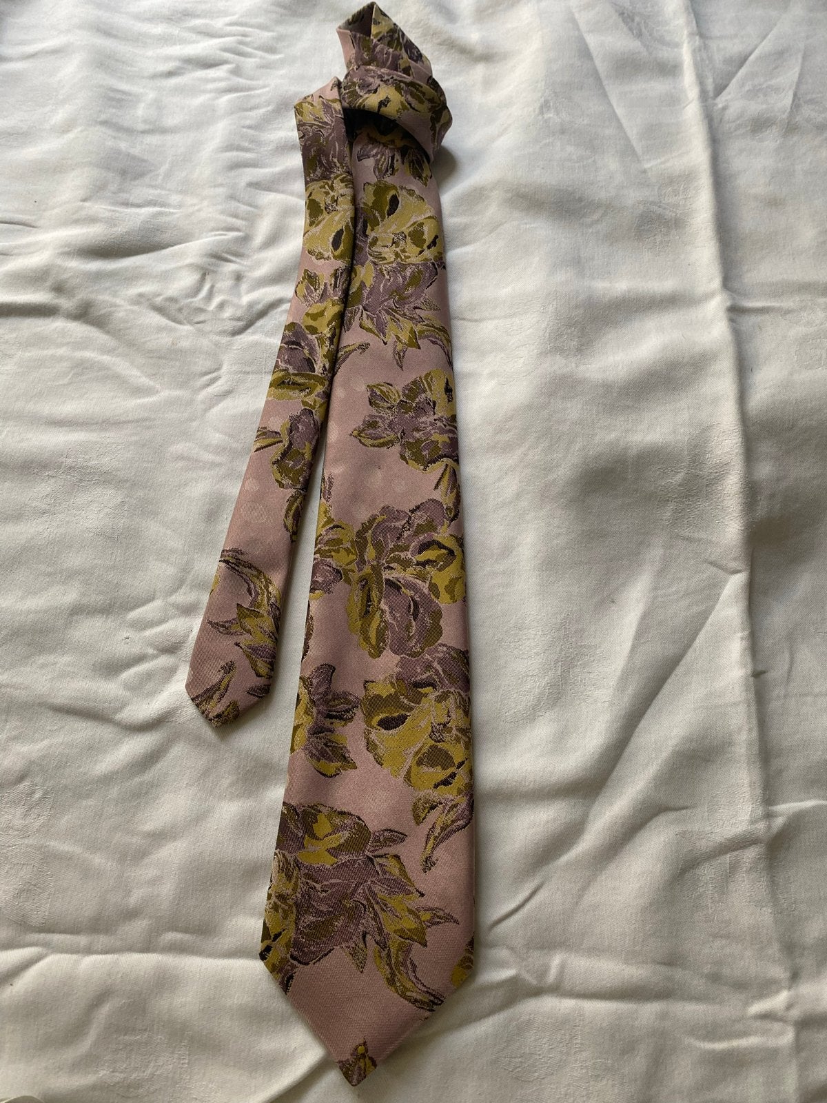 Michaelis stropdas met bloemenpatroon VADERDAG- cadeautip, Kleding | Heren, Stropdassen, Ophalen of Verzenden, Zo goed als nieuw