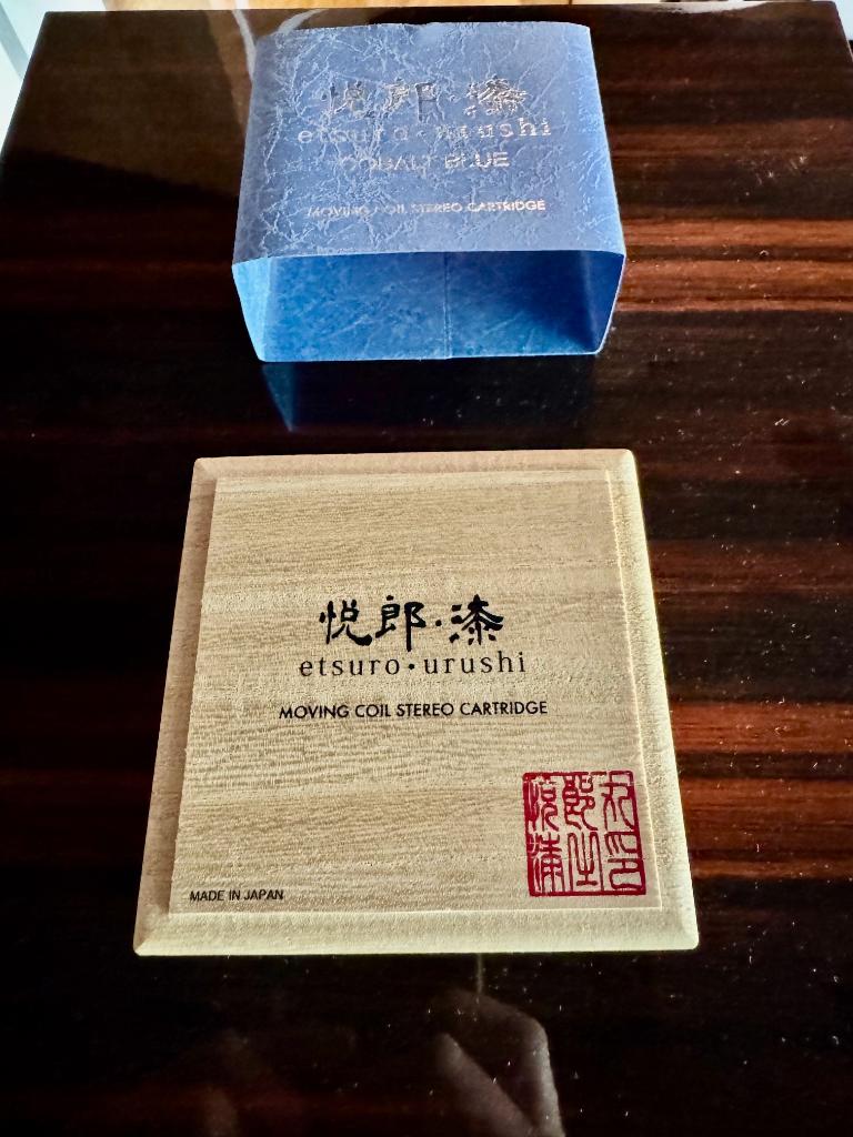 Etsuro Urushi Cobalt Blue - topstaat, Audio, Tv en Foto, Platenspelers, Overige merken, Urushi 1, Ophalen of Verzenden, Zo goed als nieuw