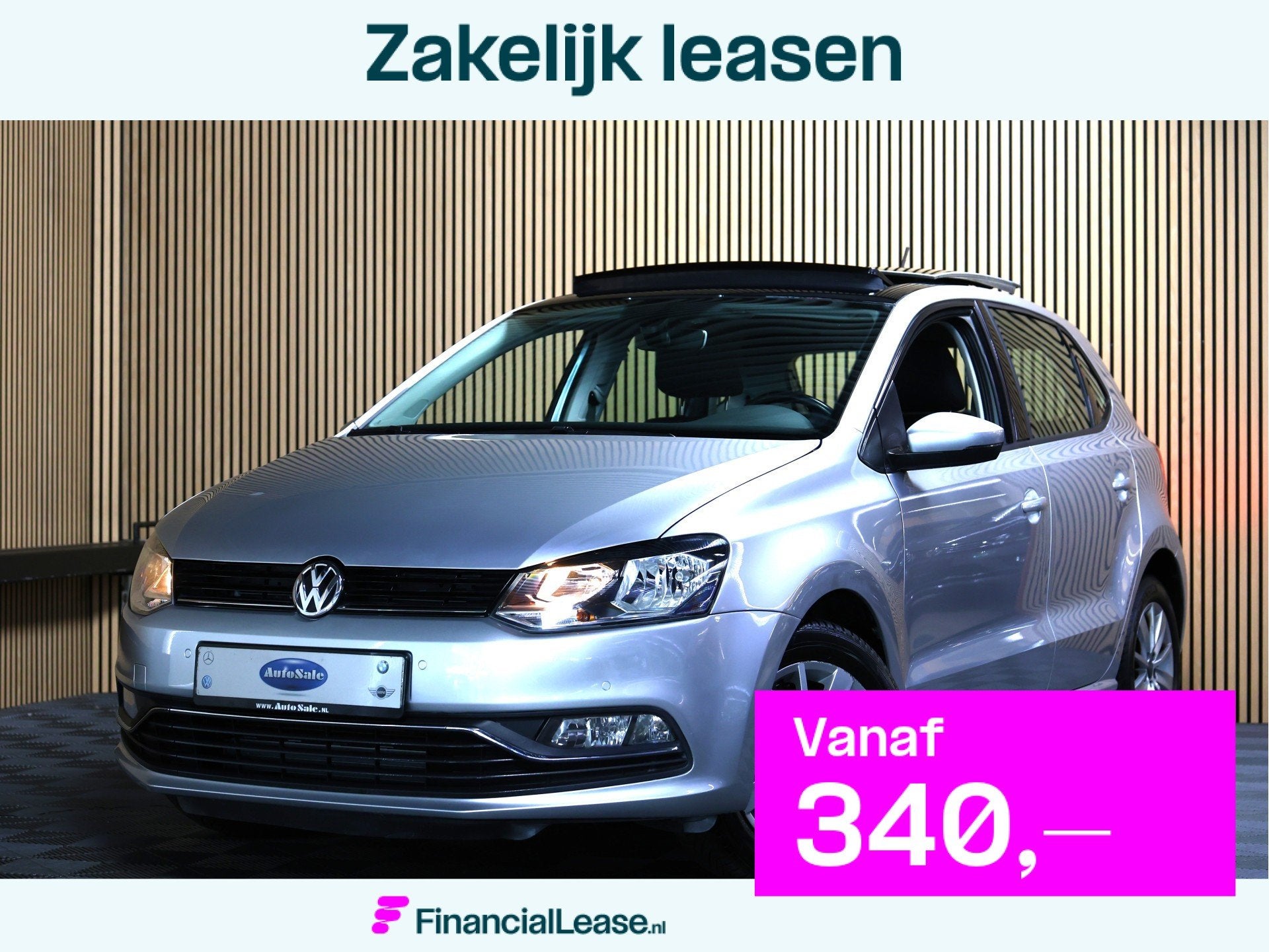 Volkswagen Polo 1.2 TSI Highline DSG PANO CLIMA PDC AUX/CD/S, Stof, Gebruikt, Zwart, 4 cilinders