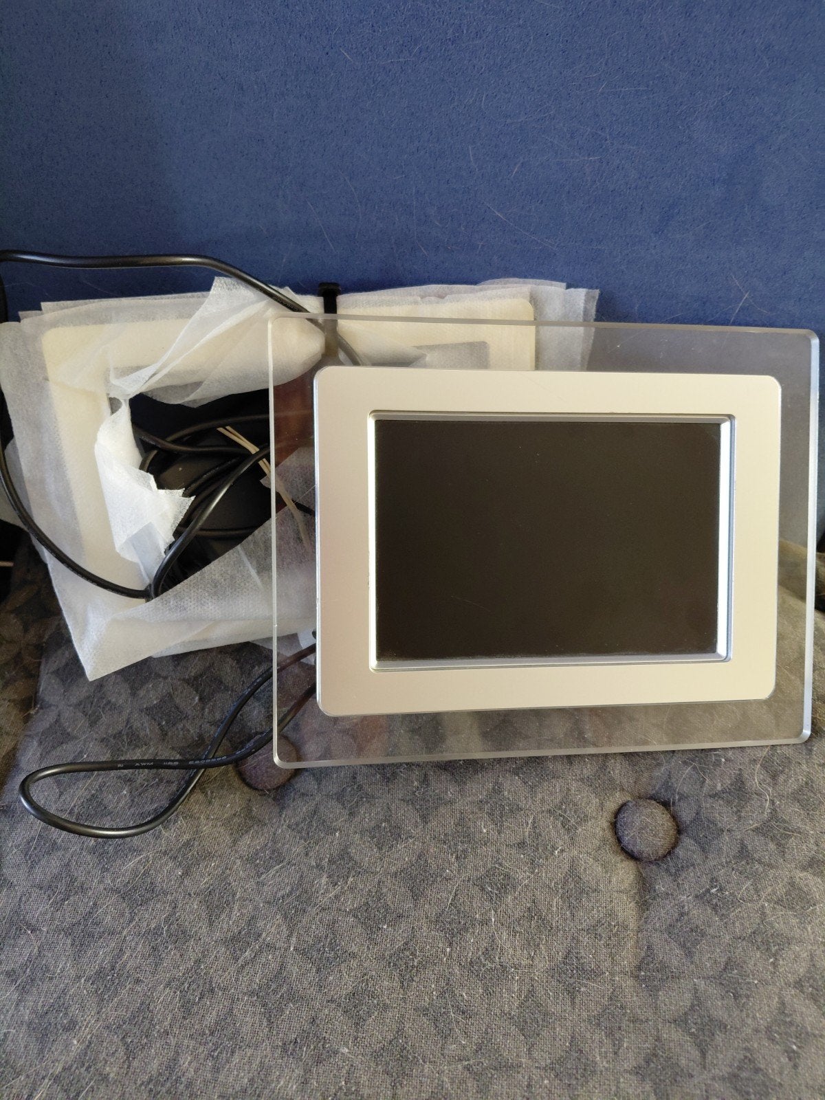 Philips Digitale Fotolijst met 3 Verwisselbare Frontjes, Gebruikt, Philips, Kleiner dan 8 inch, Geheugenkaartslot