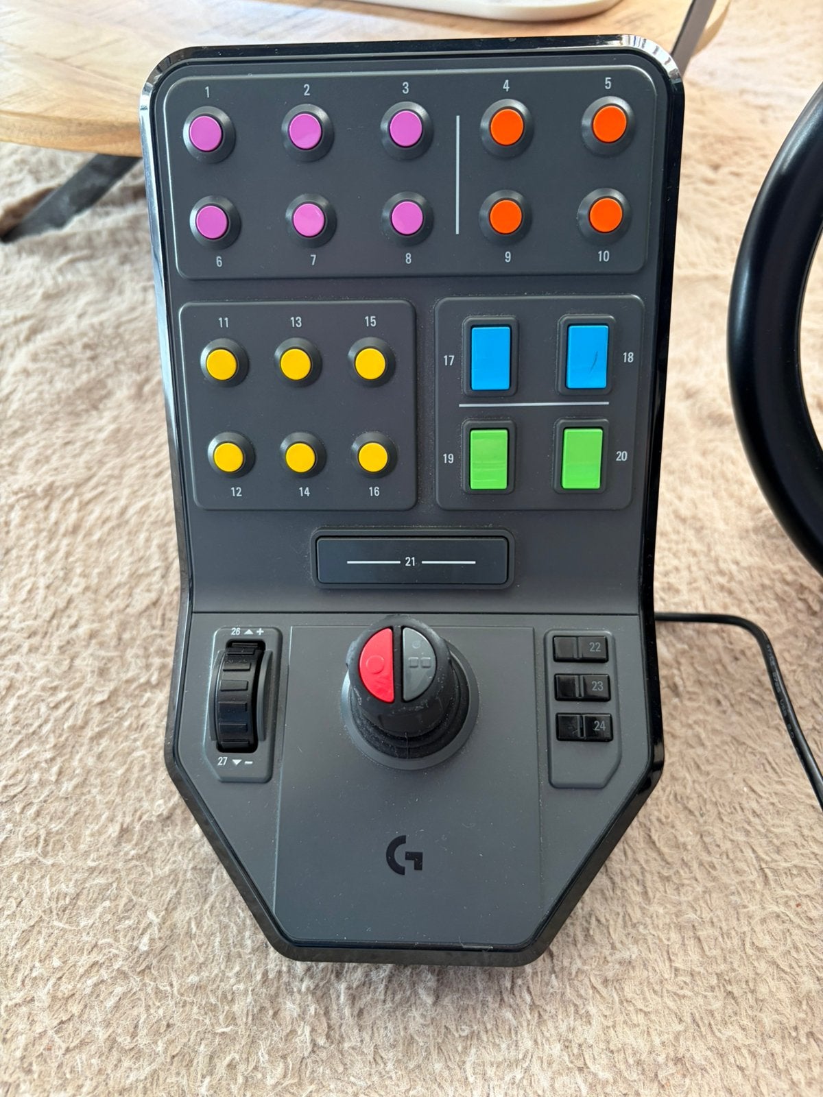Logitech stuur, Ophalen, Zo goed als nieuw, Logitech