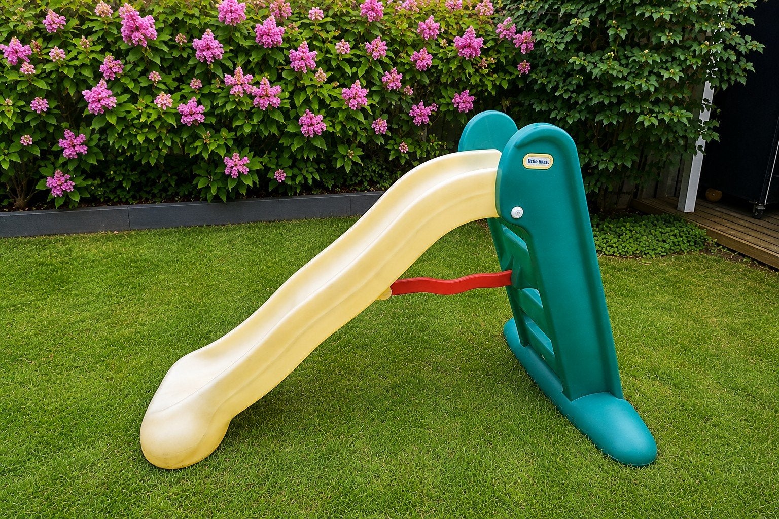 Little tikes glijbaan, Ophalen