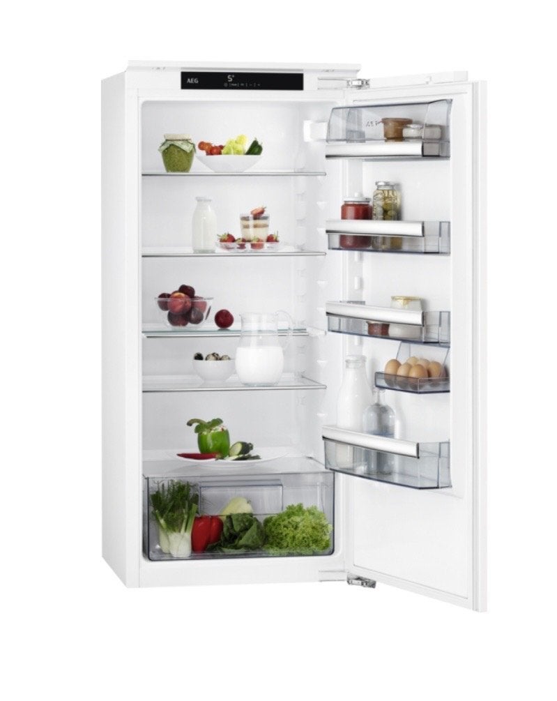 AEG Koelkast SKB812F1AC, Zonder vriesvak, 120 tot 140 cm, 200 liter of meer, 60 cm of meer