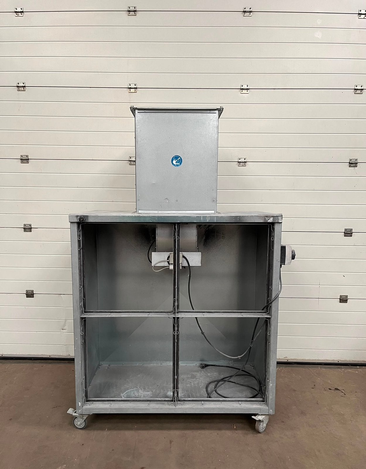 Spuitwand spuitcabine afzuigwand met ventilator en filter, Ophalen of Verzenden