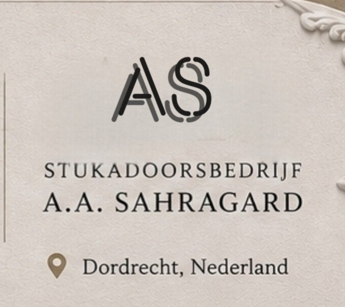 stukadoor, Ophalen of Verzenden, Zilver, Overige merken