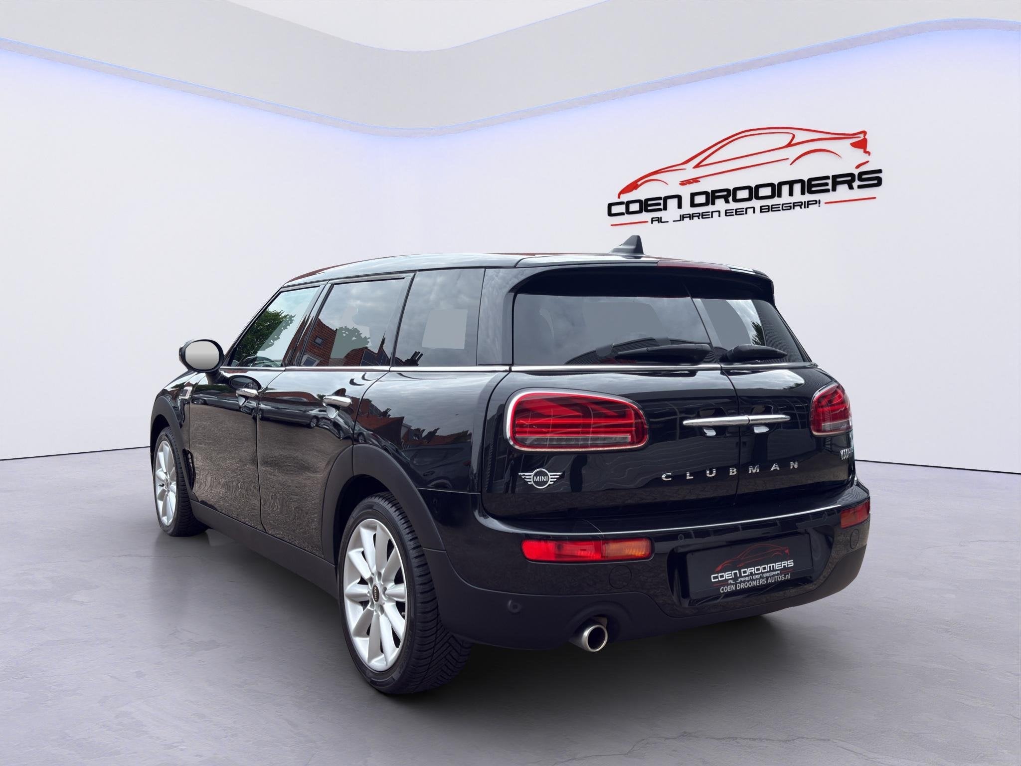 MINI Clubman 1.5 Cooper Chili /Apple Carplay/Schuif-kantelda, Auto's, Gebruikt, Leder en Stof, Zwart, 3 cilinders