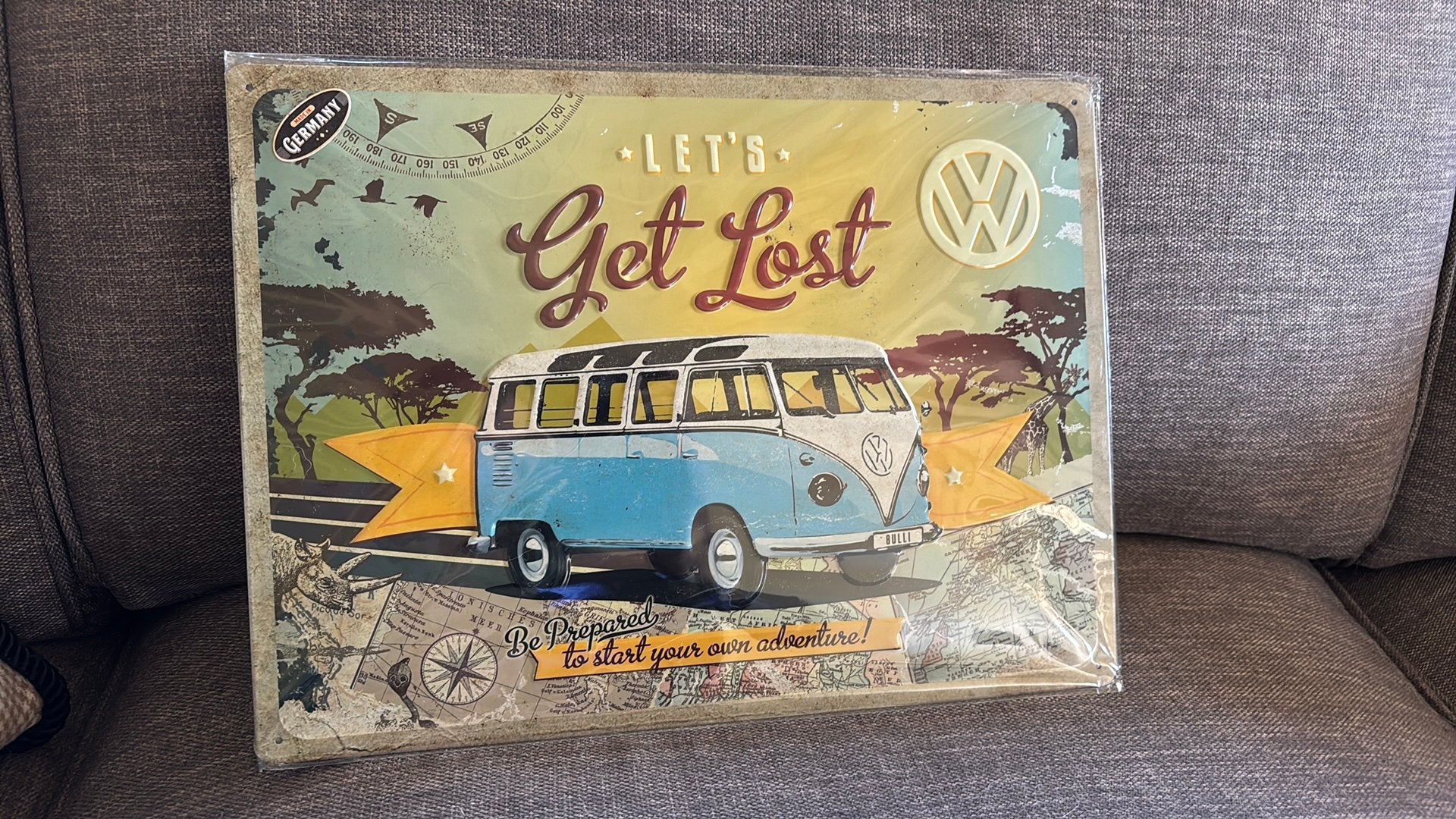 Nostalgic Art - Volkswagen Reclamebord 30x40 cm, Ophalen of Verzenden, Nieuw, Reclamebord