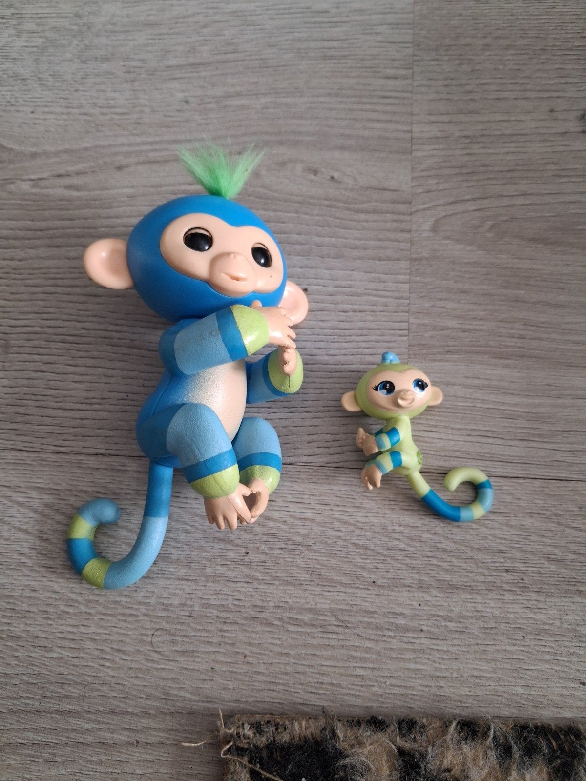 Fingerling aapje met baby aapje, Ophalen, Gebruikt