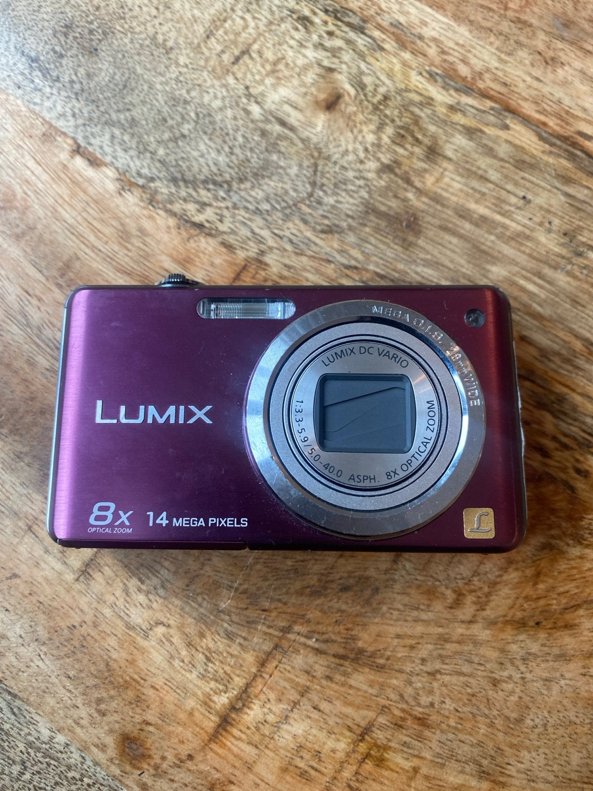 Panasonic Lumix DMC-FS30 - Compactcamera - Paars, Gebruikt, Panasonic, Ophalen of Verzenden, Compactcamera