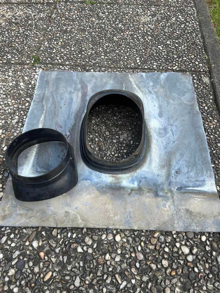 Dakdoorvoerpan, Doe-het-zelf en Verbouw, Ventilatie en Afzuiging, Ophalen, Gebruikt, Afzuiger