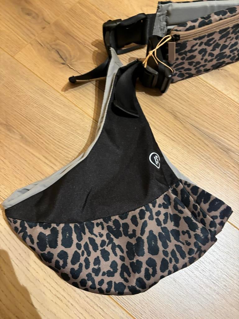 Peuterheupdrager met panterprint - Ergonomisch & Stijlvol, Kinderen en Baby's, Babydragers en Draagdoeken, Overige merken, Zij