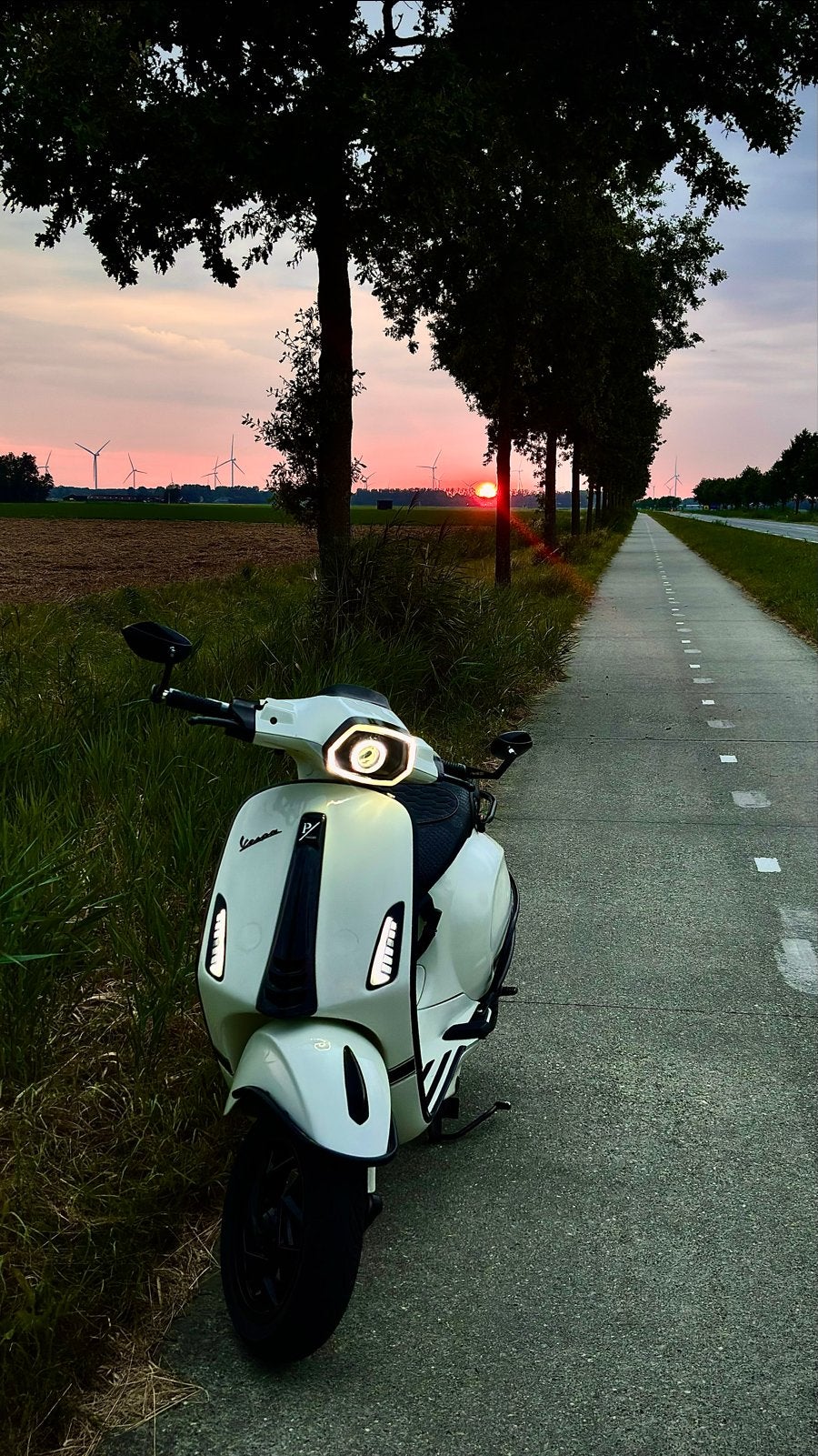 Vespa Sprint 2014 - Nette staat, inclusief extra's, Fietsen en Brommers, Ophalen of Verzenden, Gebruikt, Maximaal 45 km/u, Overige modellen