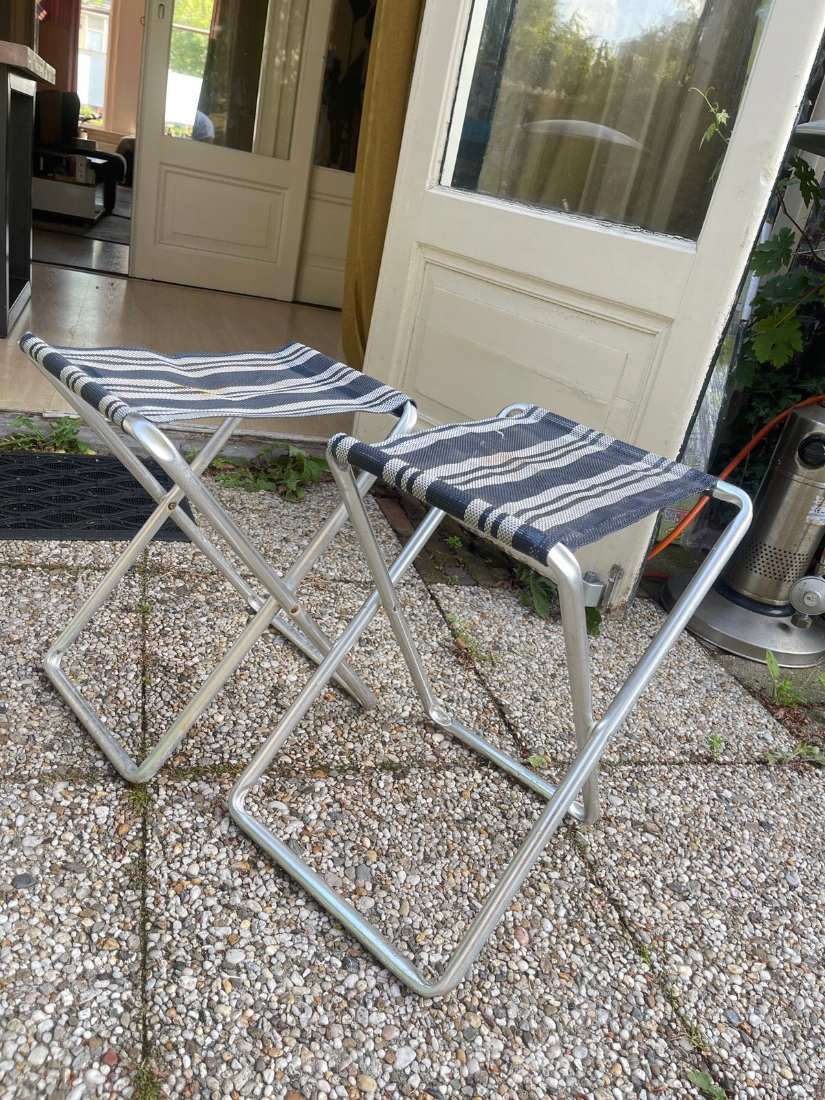 Mini Opvouwbaar campingkrukje, Ophalen, Gebruikt, Campingstoel