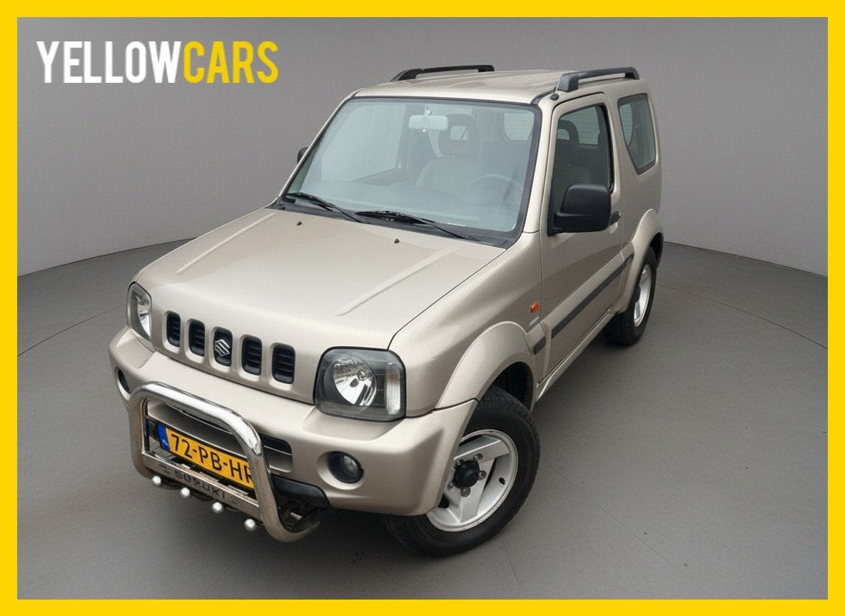 Suzuki Jimny 1.3 S-Limited AIRCO/TREKHAAK 4x4, Auto's, Suzuki, 13 km/l, Stof, 4 cilinders, 4 stoelen