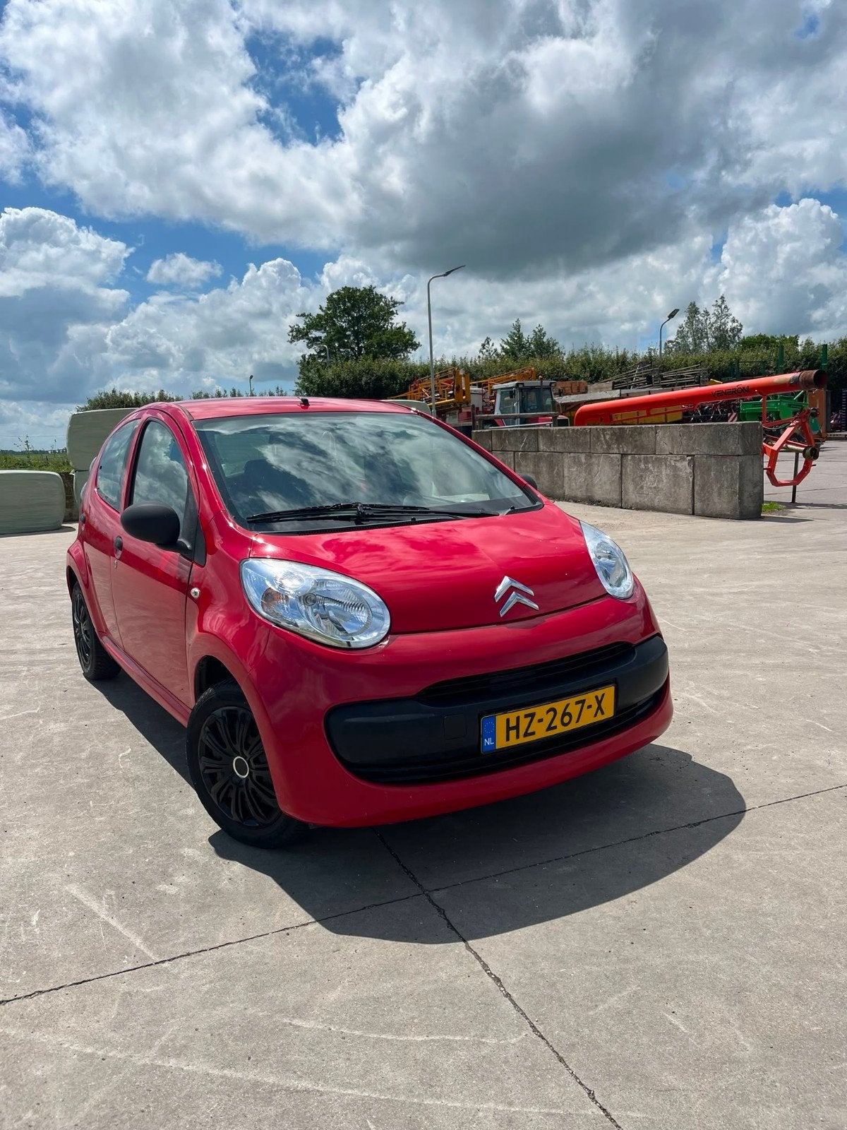 Citroën C1 1.0 5-DRS 2008 Rood, Voorwielaandrijving, Stof, Zwart, C1