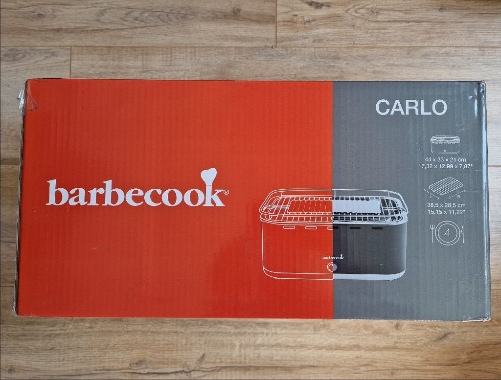 Barbecook Carlo Tafel BBQ Zwart incl. Draagtas– Nieuw, Ophalen of Verzenden, Nieuw, Barbecook, Met accessoires