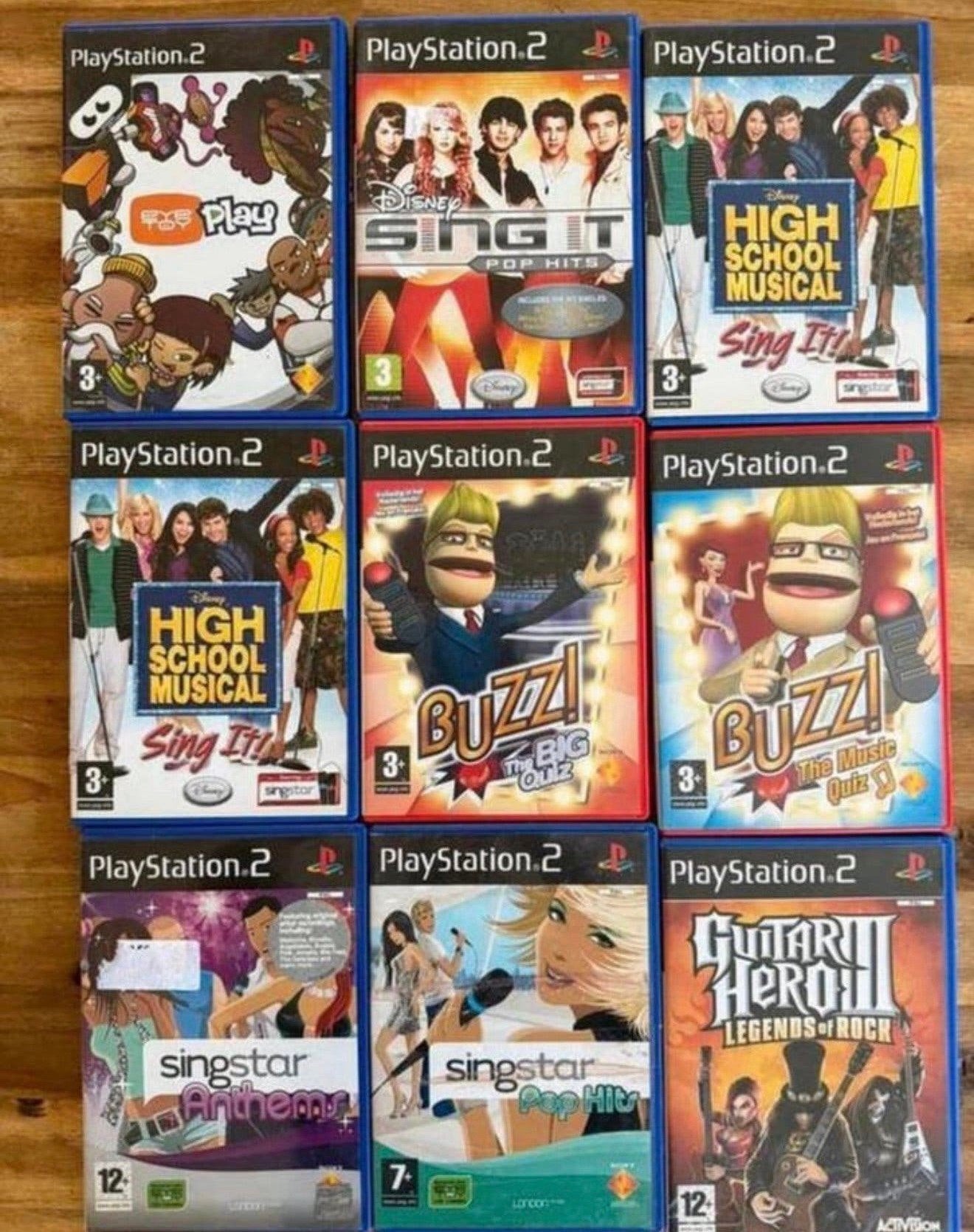 PS2: Diverse games en accessoires, Muziek, Ophalen of Verzenden, Zo goed als nieuw, 3 spelers of meer