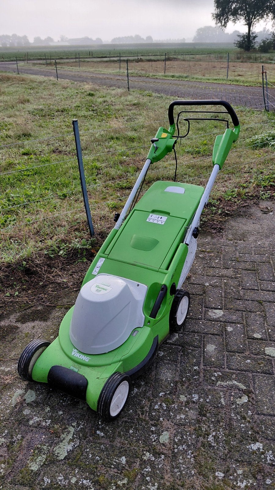 Viking ME 545 V elektrische grasmaaier met aandrijving., Ophalen, Gebruikt