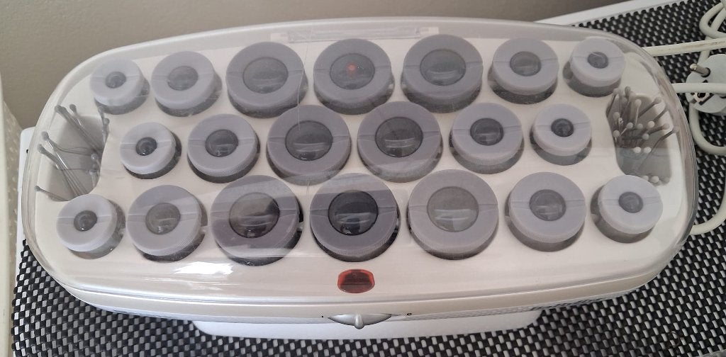 Babyliss ceramic krulset, Ophalen of Verzenden, Zo goed als nieuw, Krultang of Stijltang