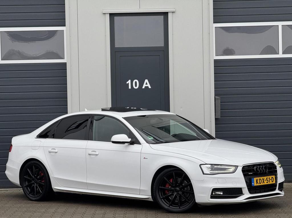 Audi A4 2.0 TFSI quattro 225PK+ S-Line / Led / Luxe, Auto's, Automaat, 15 km/l, Gebruikt, 4 cilinders