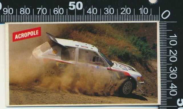 Sticker: Peugeot - Rally (7), Ophalen of Verzenden, Zo goed als nieuw, Auto of Motor
