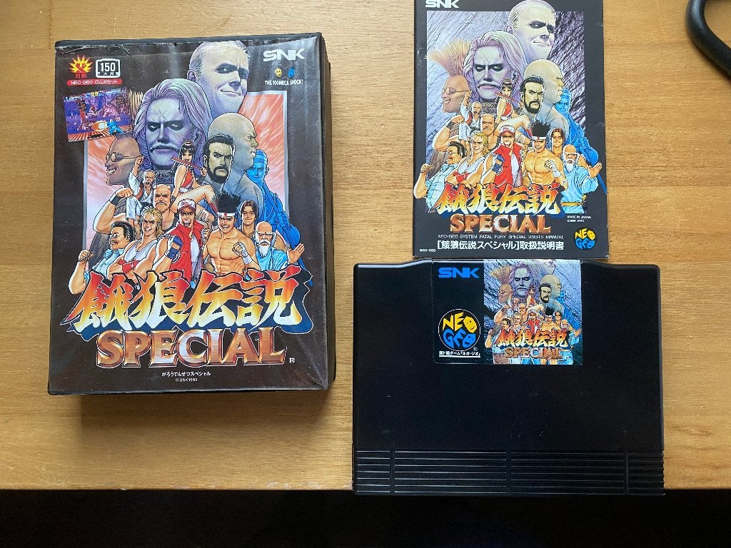 Fatal fury special neo geo aes, Avontuur en Actie, Gebruikt, 2 spelers, Ophalen of Verzenden