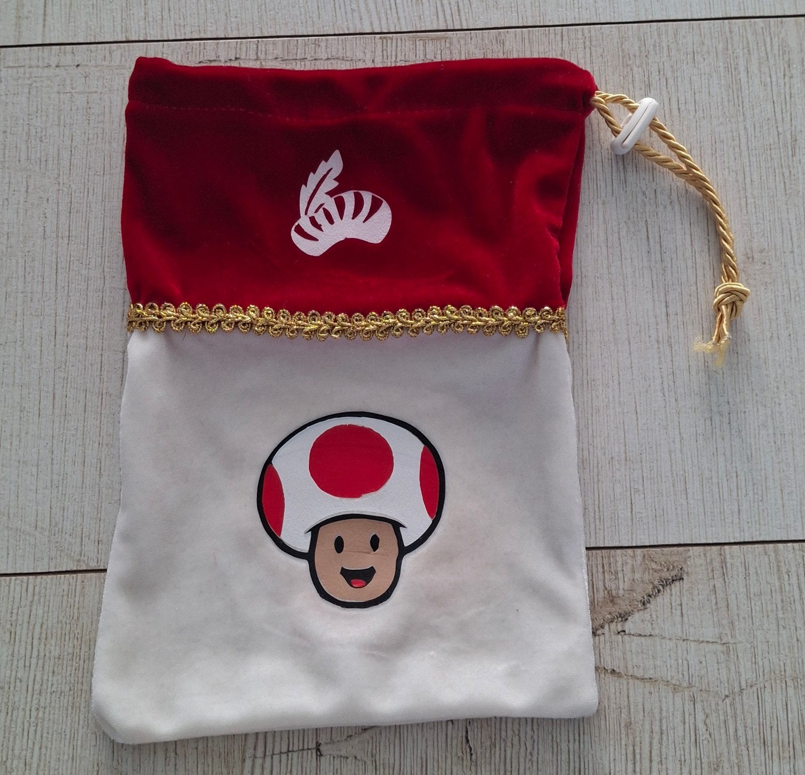 Super Mario Toad pepernotenzakje, Kinderen en Baby's, Carnavalskleding en Verkleedspullen, Ophalen of Verzenden, Nieuw, Jongen of Meisje