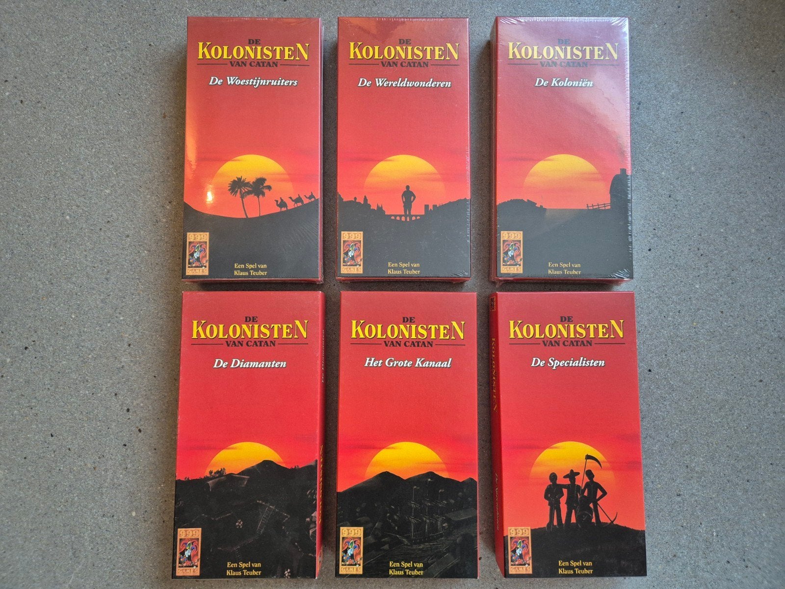 De Kolonisten van Catan uitbreidingen (6 stuks), Ophalen, Nieuw, 999 Games