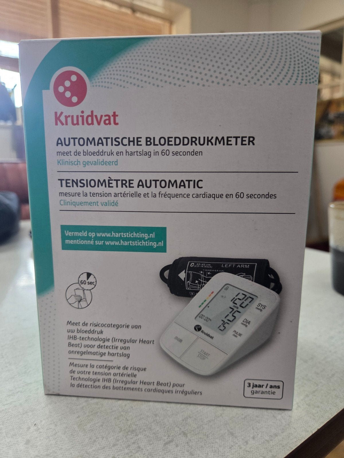 Kruidvat Automatische Bloeddrukmeter, Ophalen of Verzenden, Zo goed als nieuw