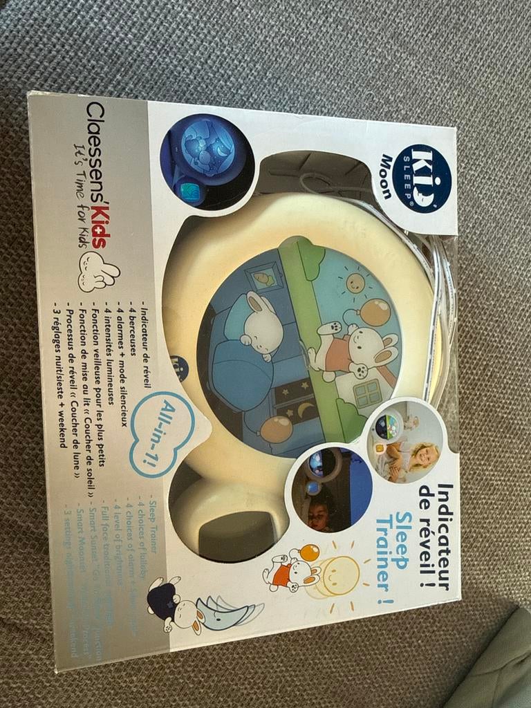 Claessens' Kids Sleep Moon Slaaptrainer - Wit, Ophalen, Zo goed als nieuw
