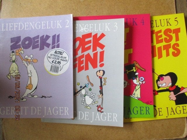 adv3596 liefde en geluk, Eén stripboek, Ophalen, Gelezen