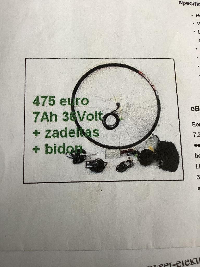 Efos conversion, ombouwset voor fiets, Ophalen of Verzenden, Gebruikt