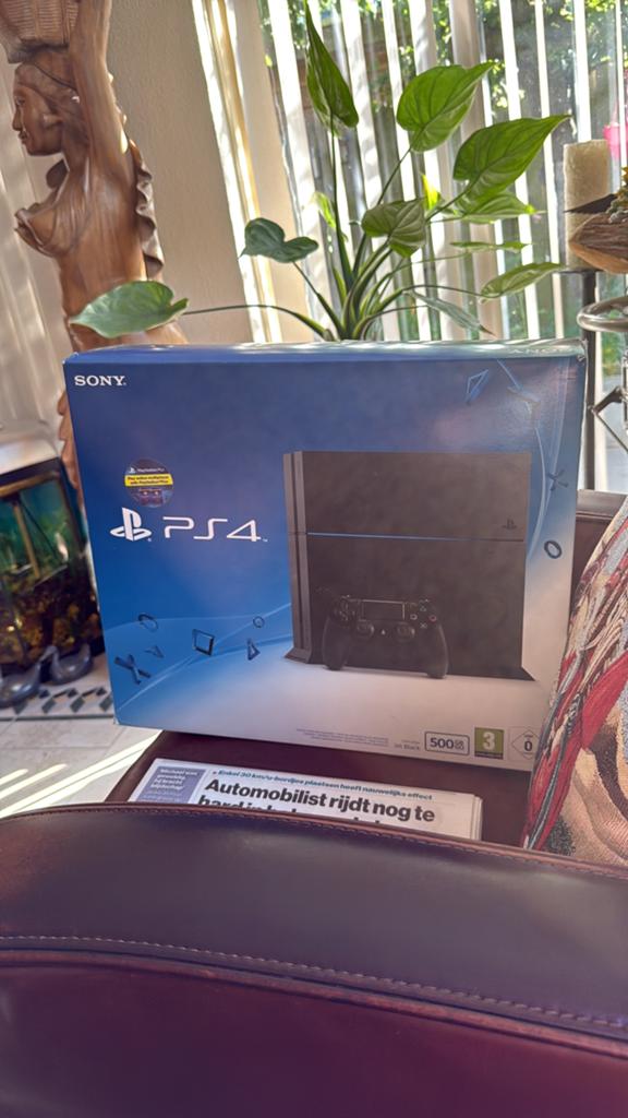 Ps4 500gb, Spelcomputers en Games, Spelcomputers | Sony PlayStation 4, Verzenden, Zo goed als nieuw, Met 1 controller, Original