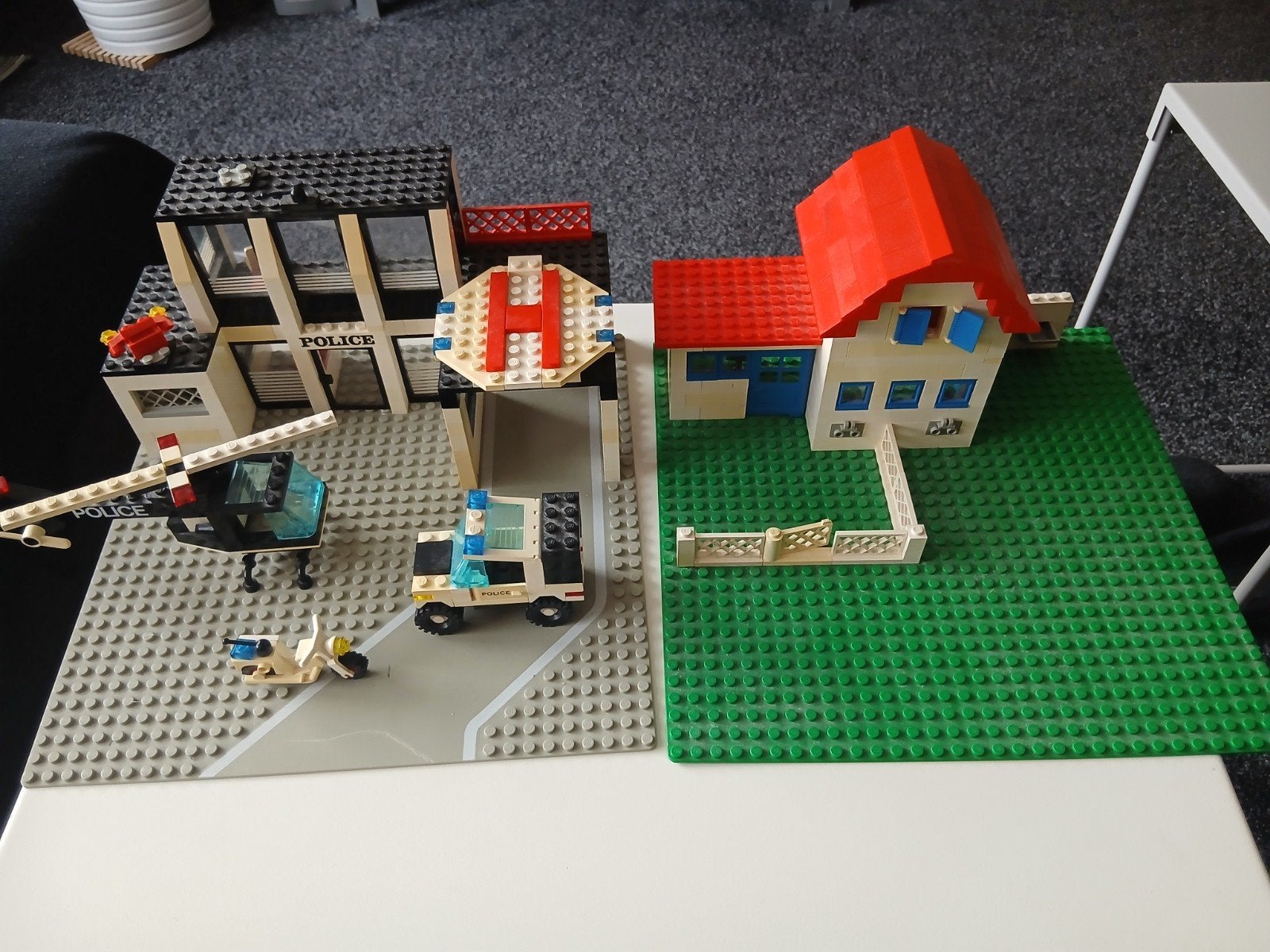 Lego jaren 80  legoland huisjes, Gebruikt, Lego, Ophalen of Verzenden, Losse stenen
