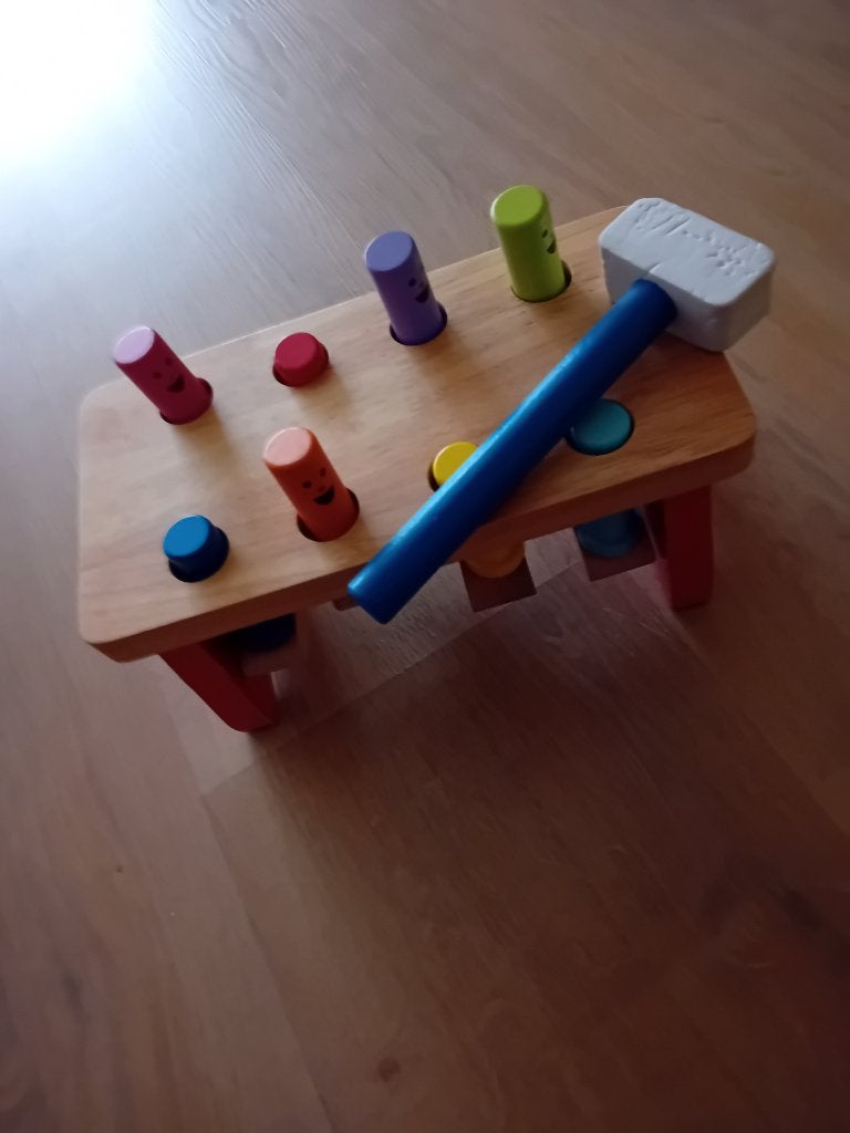 Hamertje tik houten speelgoed nieuw, Ophalen of Verzenden, Nieuw