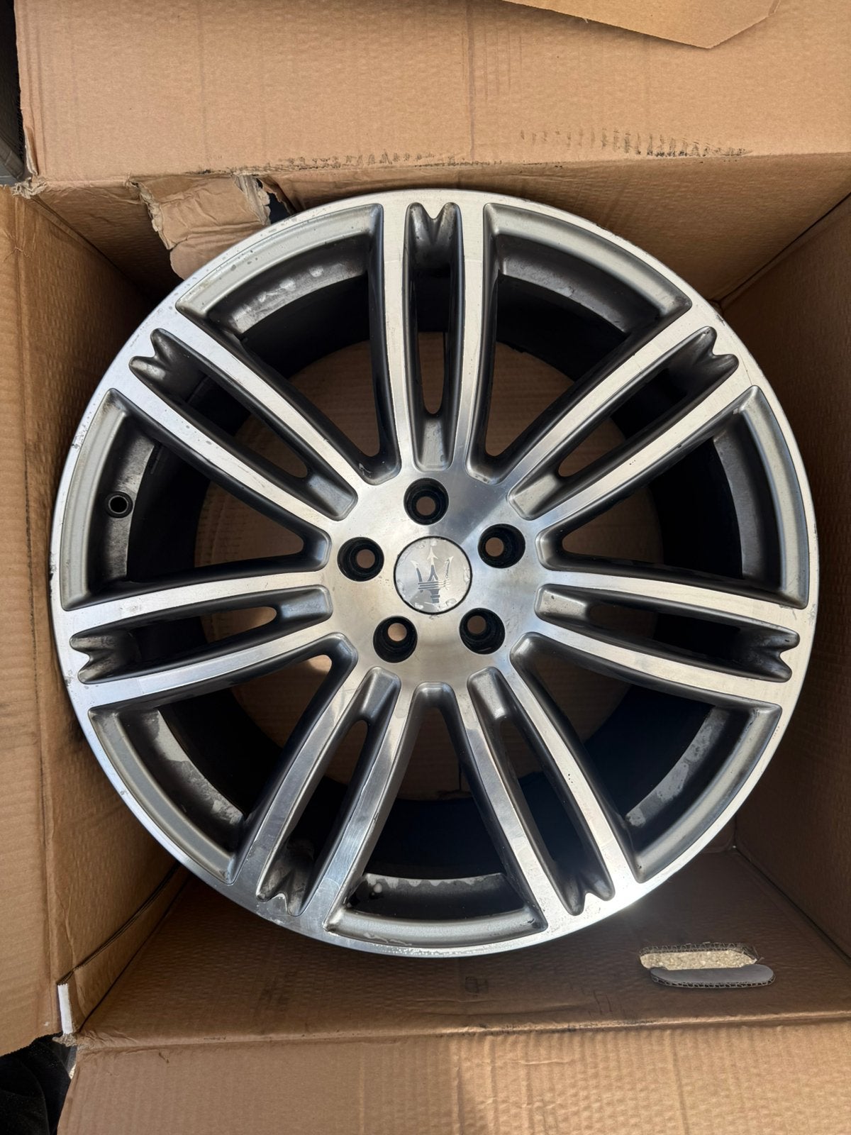 Maserati Urano breedset velgen 20 Inch origineel, Auto-onderdelen, Banden en Velgen, Ophalen, 20 inch, Zomerbanden, Velg(en)