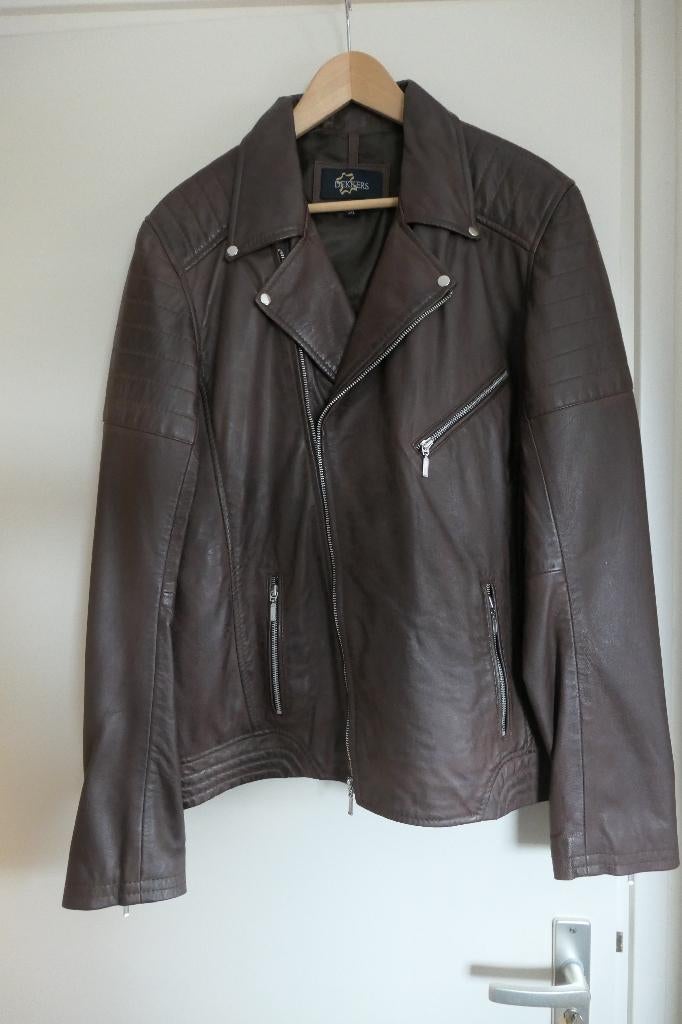 Leren jas, Ophalen of Verzenden, Nieuw, Maat 56/58 (XL), Bruin