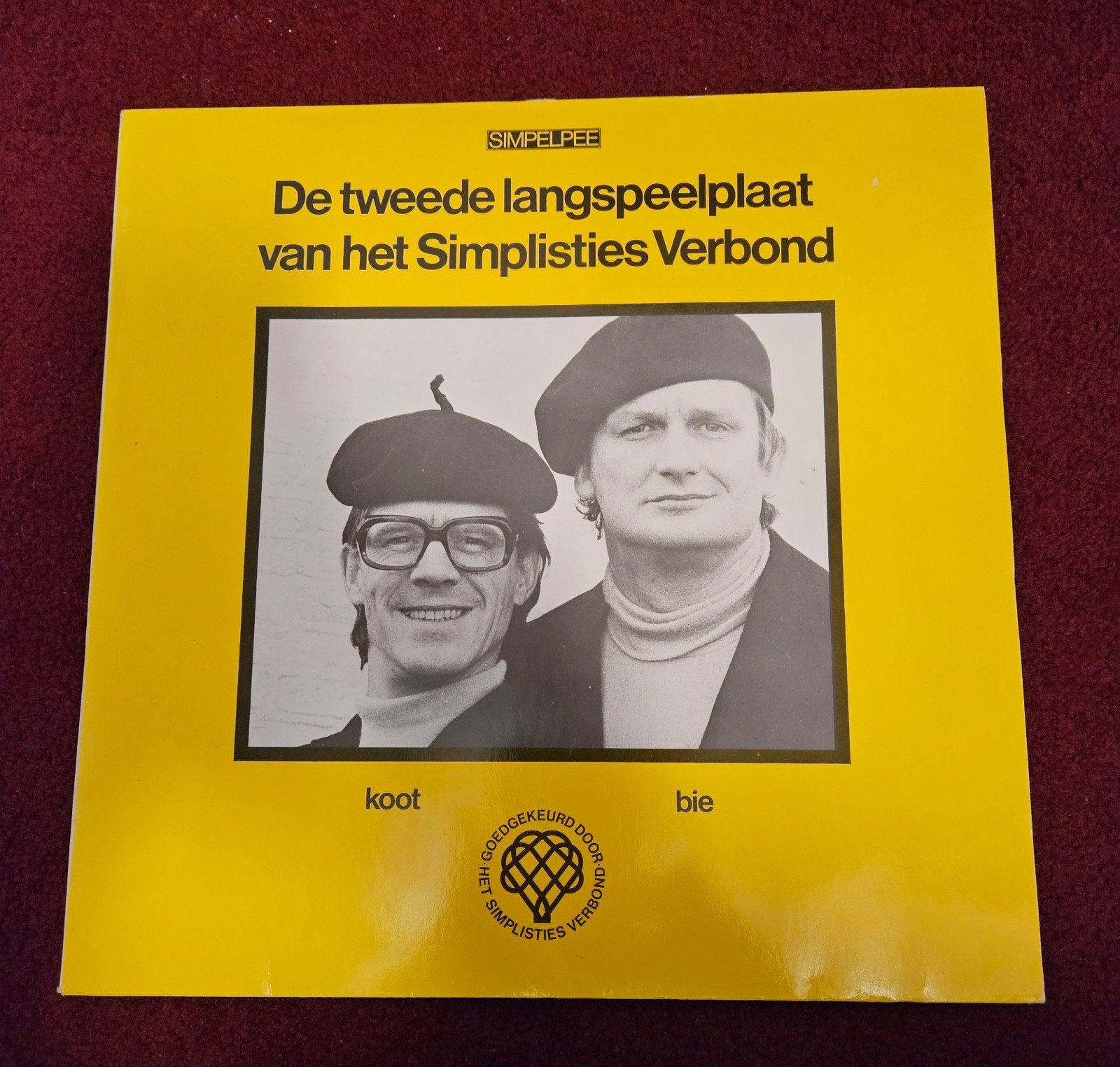 De tweede langspeelplaat van het simplisties verbond LP, Ophalen of Verzenden, 12 inch, Levenslied of Smartlap