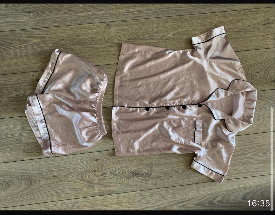 Roze pyjama, Kleding | Dames, Verzenden, Zo goed als nieuw, Maat 36 (S), Roze
