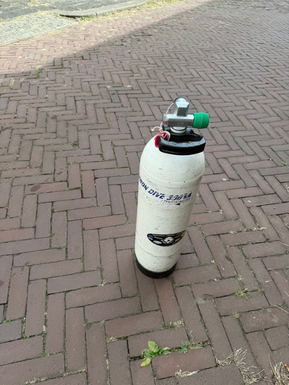 Duiktank-Carbondive 10L - 300 BAR | keur tot 2028, Ophalen, Zo goed als nieuw, Duikfles