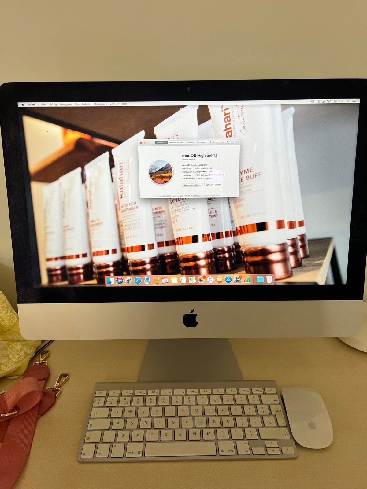 Apple iMac 21,5’, Computers en Software, Ophalen, 2 tot 3 Ghz, 8 GB, IMac