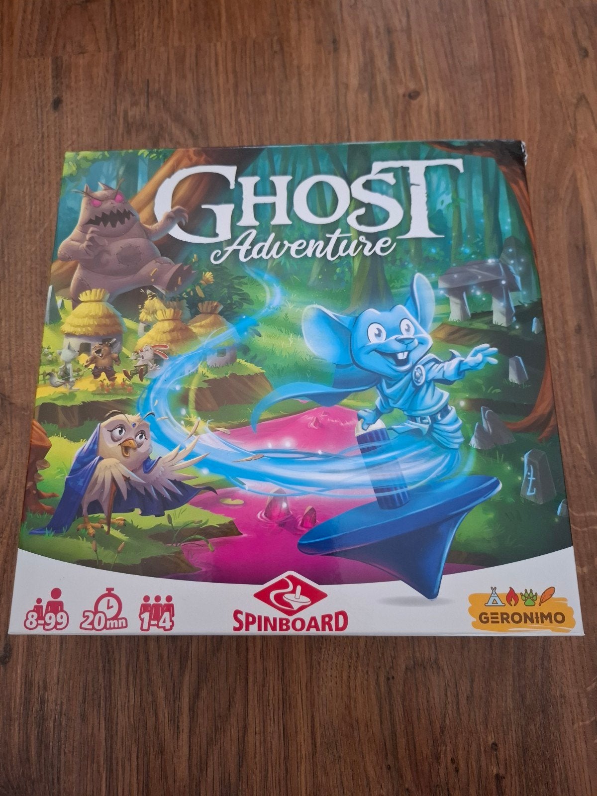 Ghost Adventure gezelschap spel bordspel
In bijna Nieuwstaat, Ophalen of Verzenden, Zo goed als nieuw