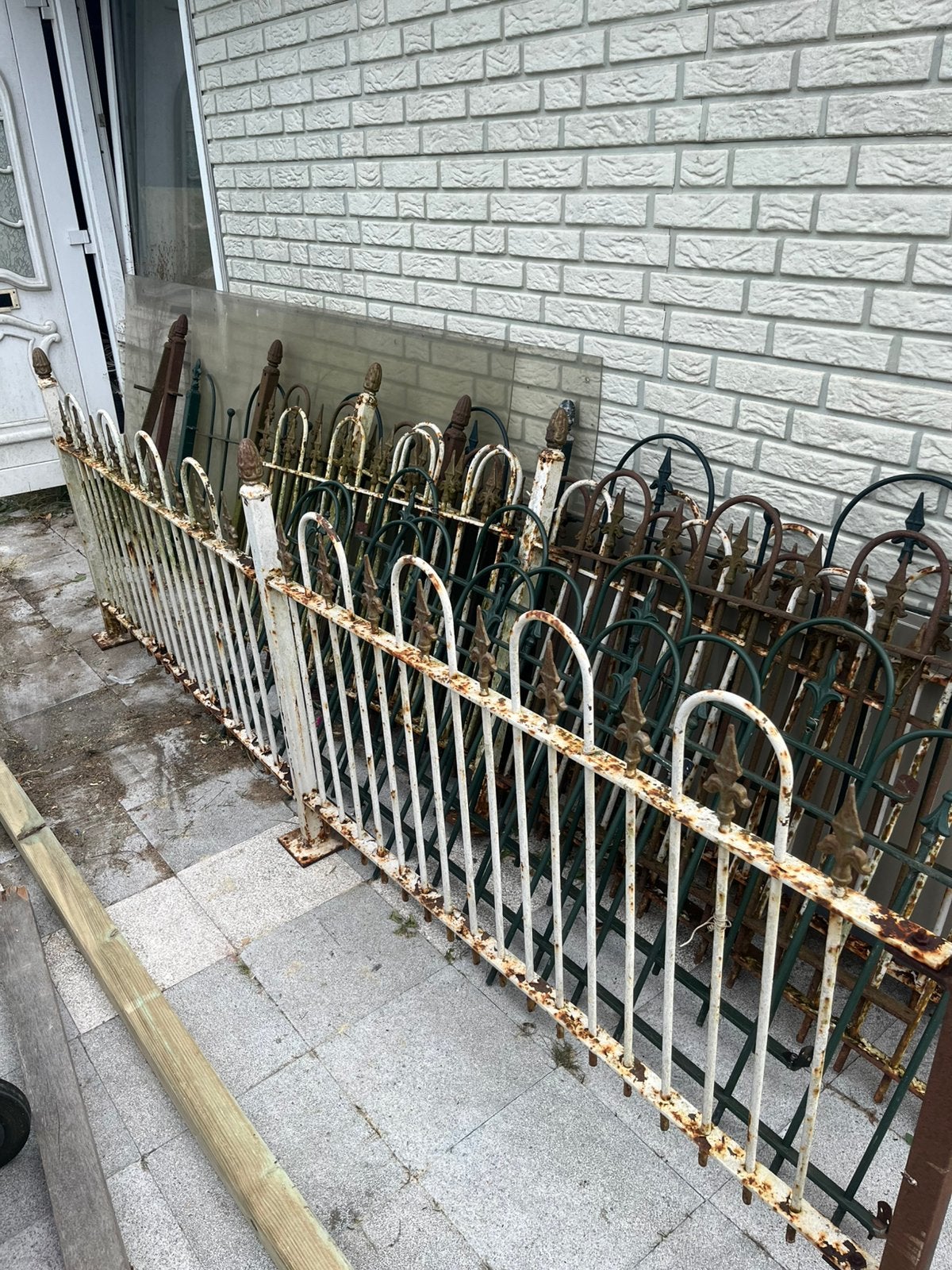 Sierhekken, Ophalen, Gebruikt, IJzer, Sierhekwerk