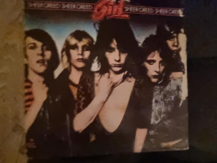 Girl - Sheer Greed Vinyl LP, Cd's en Dvd's, Vinyl | Hardrock en Metal, Gebruikt, Ophalen of Verzenden
