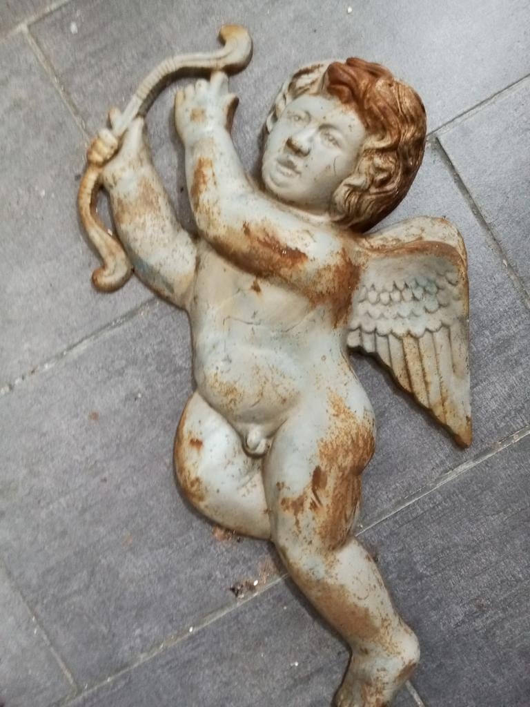 Engelen beeld ijzer, Ophalen of Verzenden