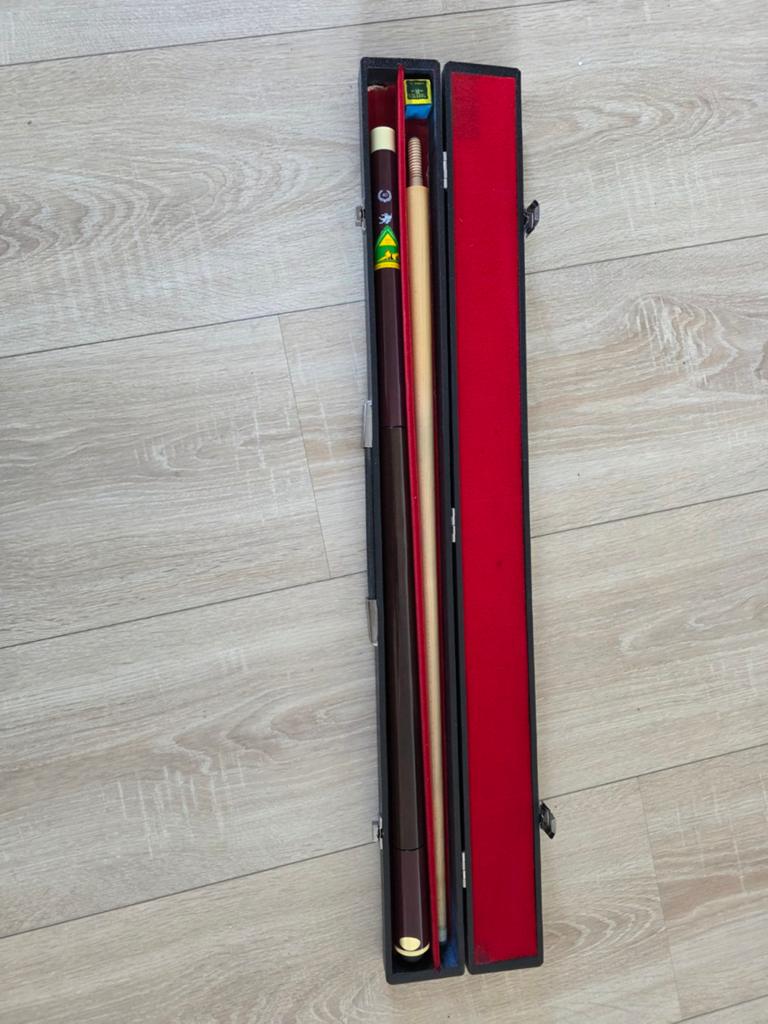 Biljartkeu in koffer - Zo goed als nieuw, Ophalen of Verzenden, Zo goed als nieuw, Keu of Ballen